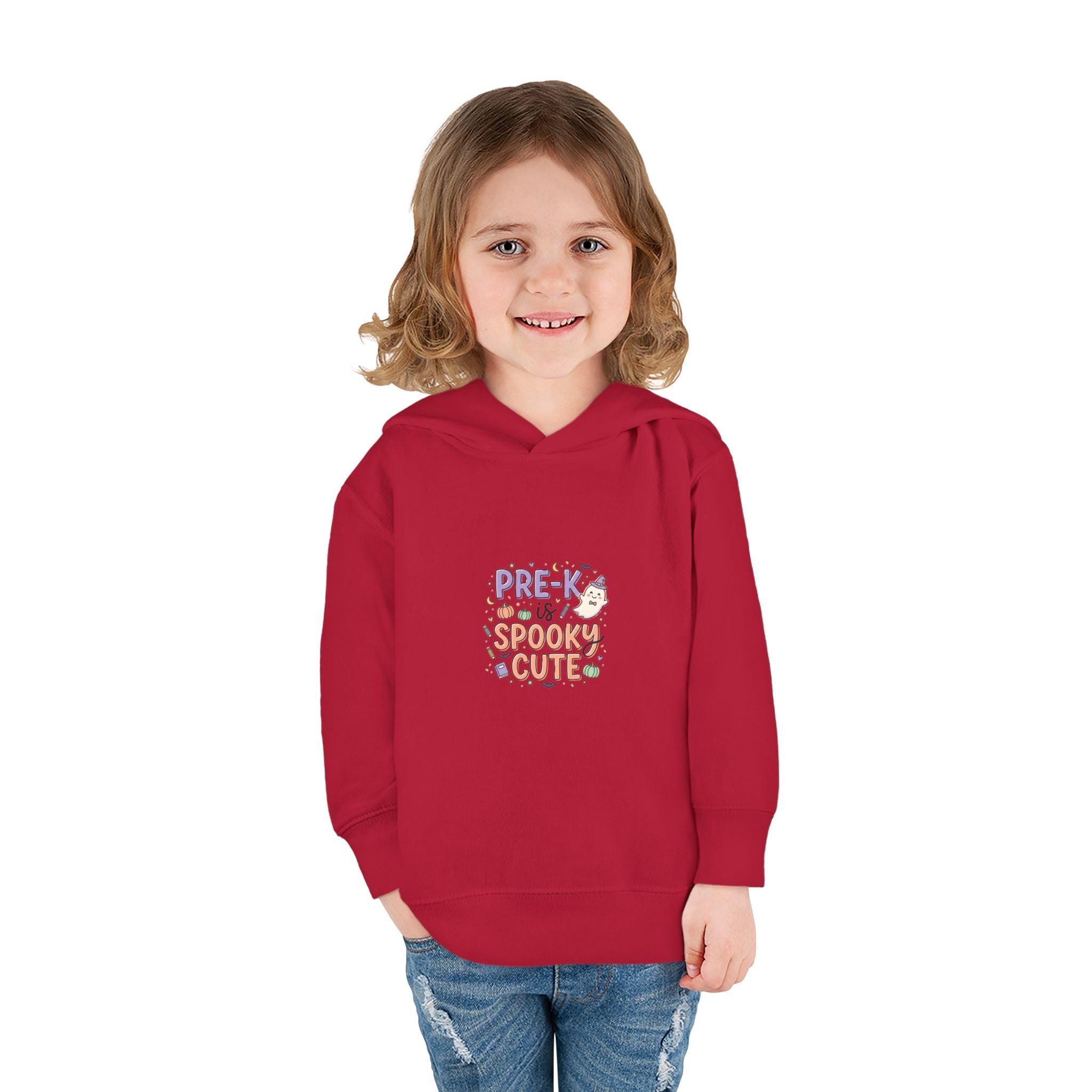 Toddler Hoodie — "Pre-K Spooky Cute" Halloween Pullover