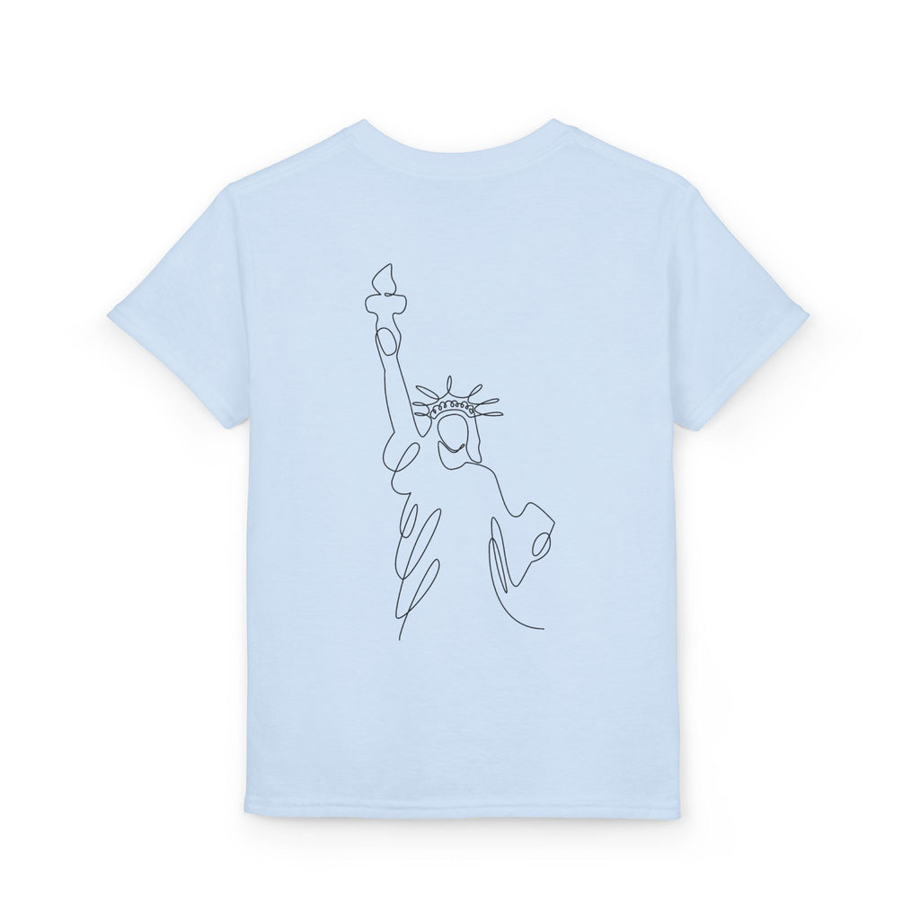 Youth T-Shirt - 250 Times Greater Liberty Statue Graphic