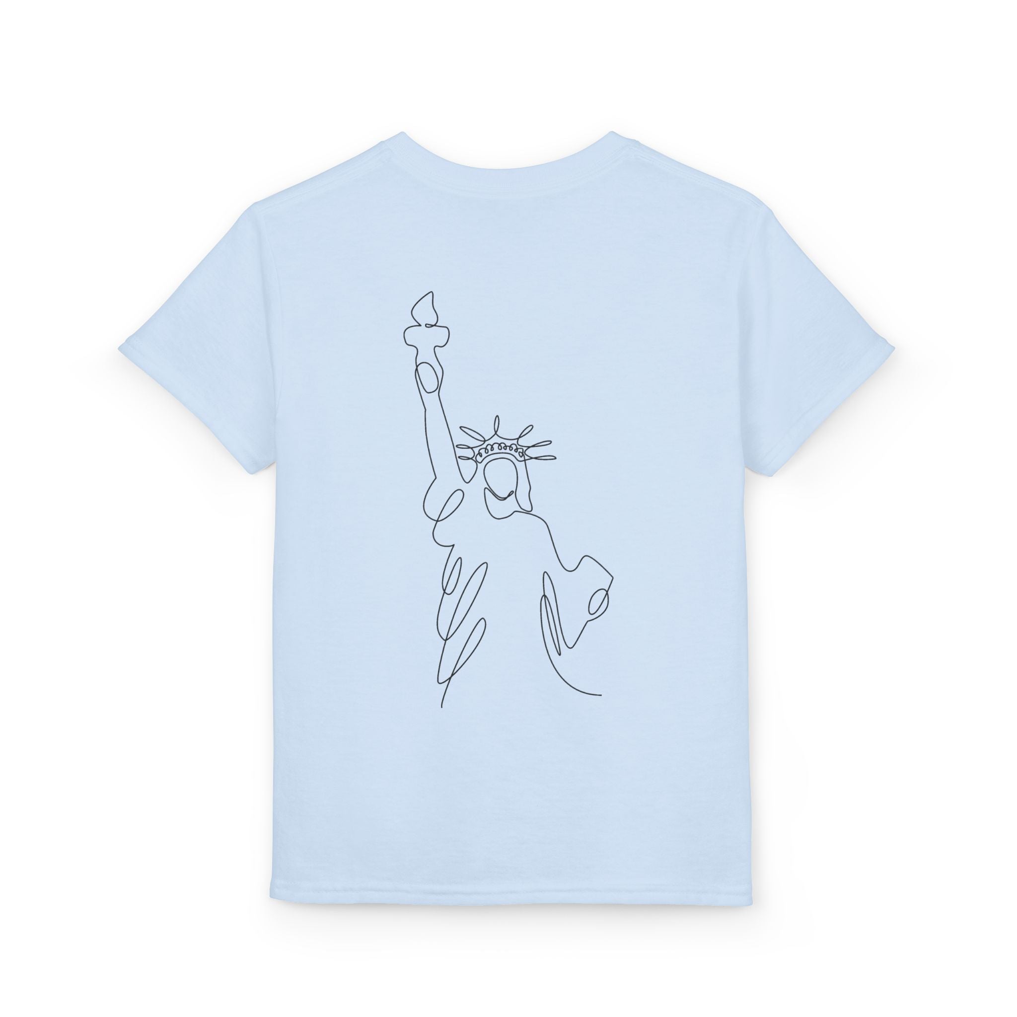 Youth T-Shirt - 250 Times Greater Liberty Statue Graphic