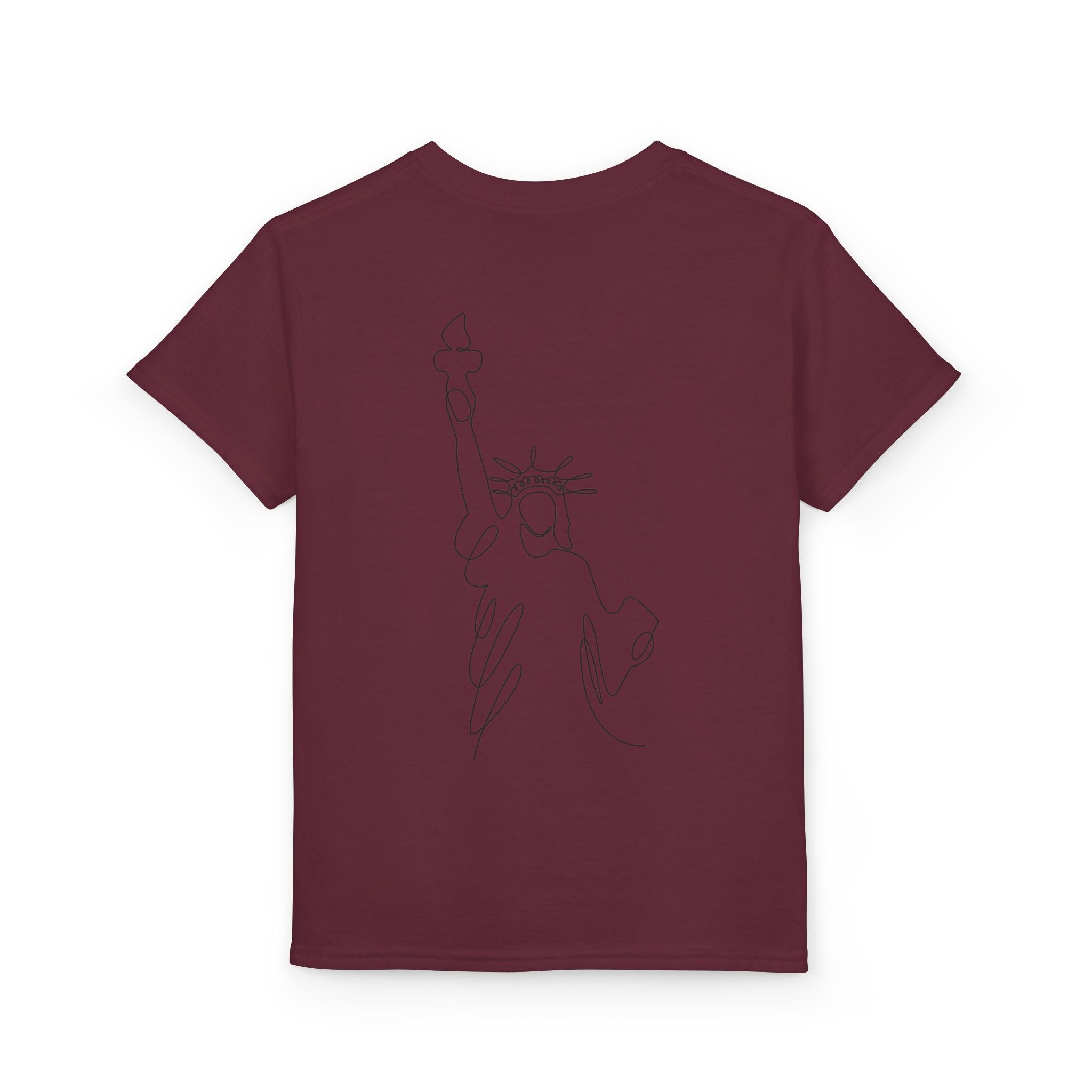Youth T-Shirt - 250 Times Greater Liberty Statue Graphic