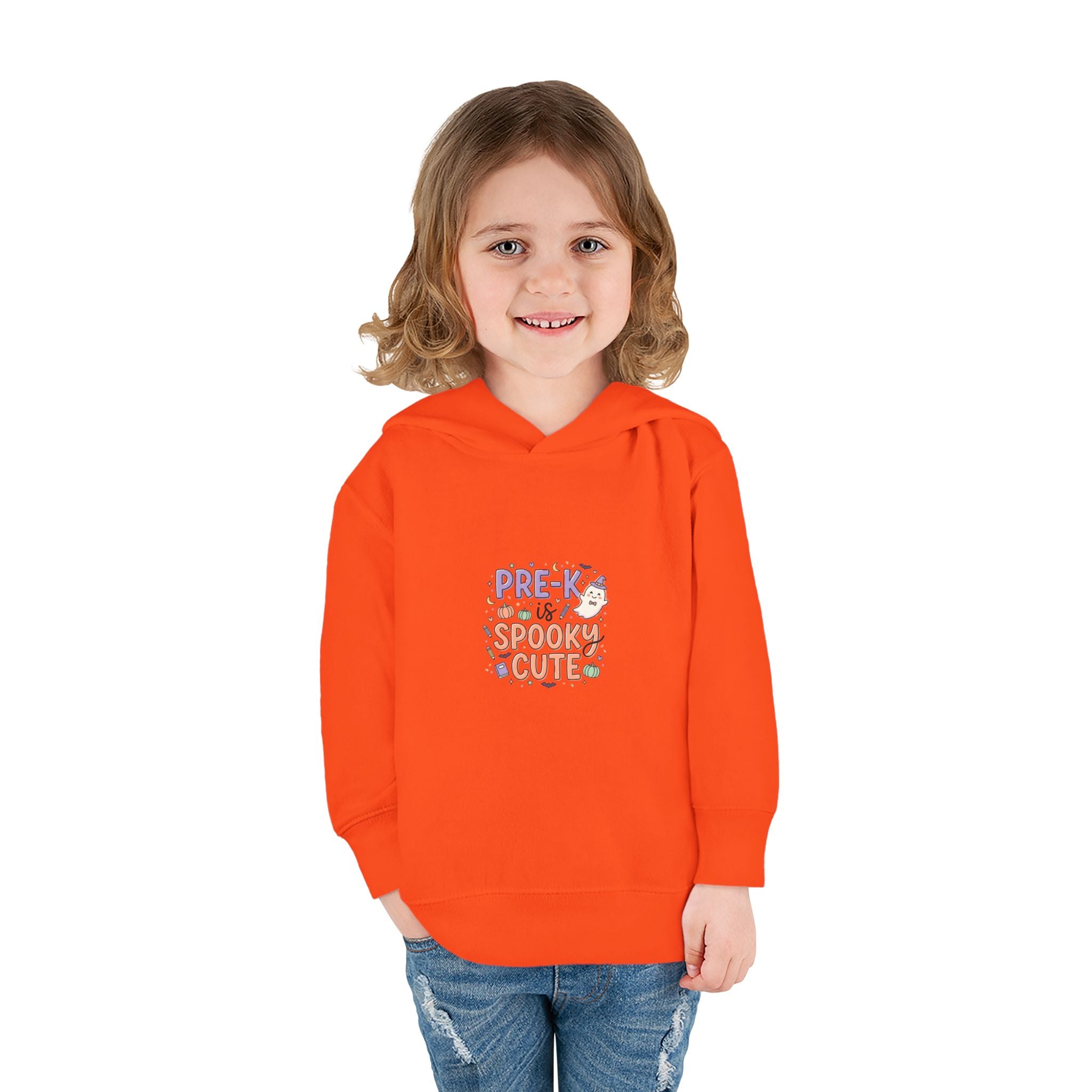 Toddler Hoodie — "Pre-K Spooky Cute" Halloween Pullover