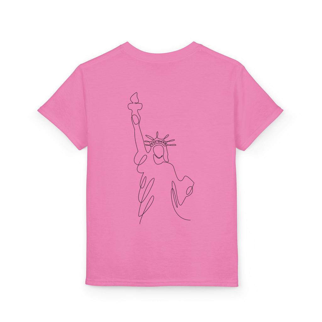 Youth T-Shirt - 250 Times Greater Liberty Statue Graphic