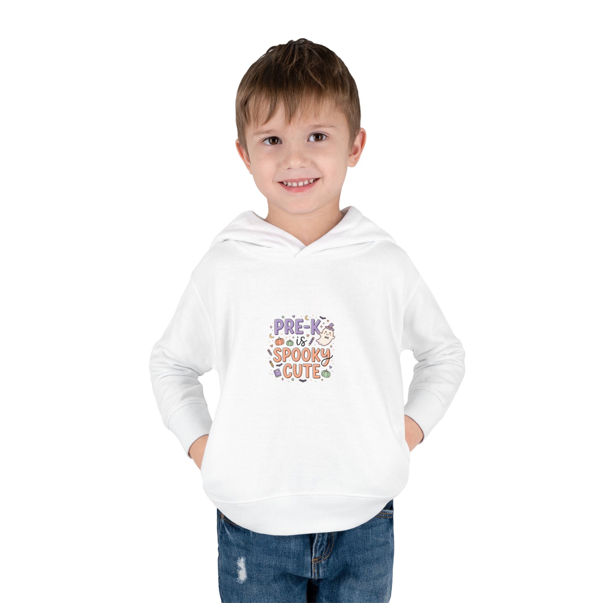 Toddler Hoodie — "Pre-K Spooky Cute" Halloween Pullover
