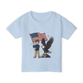 Toddler T‑Shirt — 'Liberty' Eagle & Flag USA Patriotic Tee