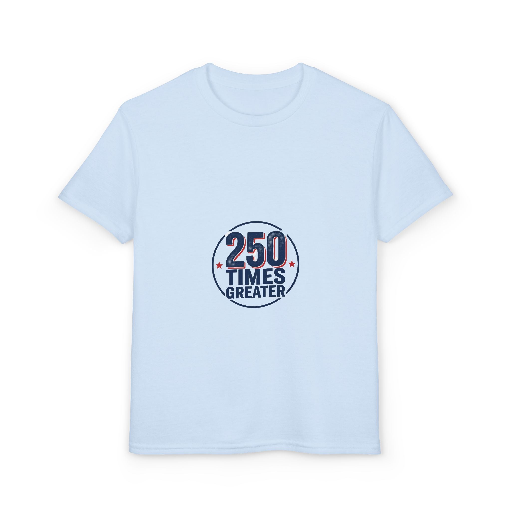 Youth T-Shirt - 250 Times Greater Liberty Statue Graphic