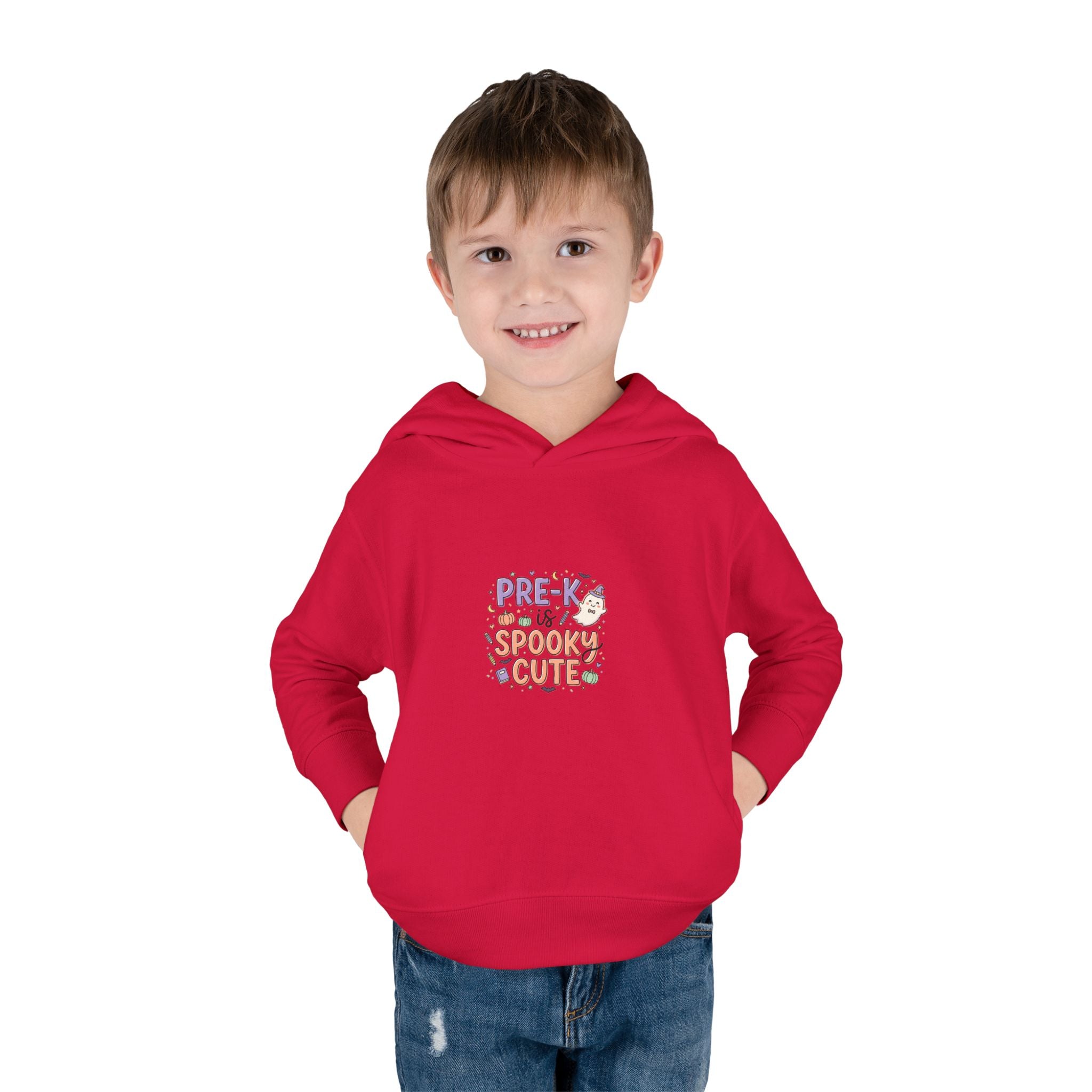 Toddler Hoodie — "Pre-K Spooky Cute" Halloween Pullover