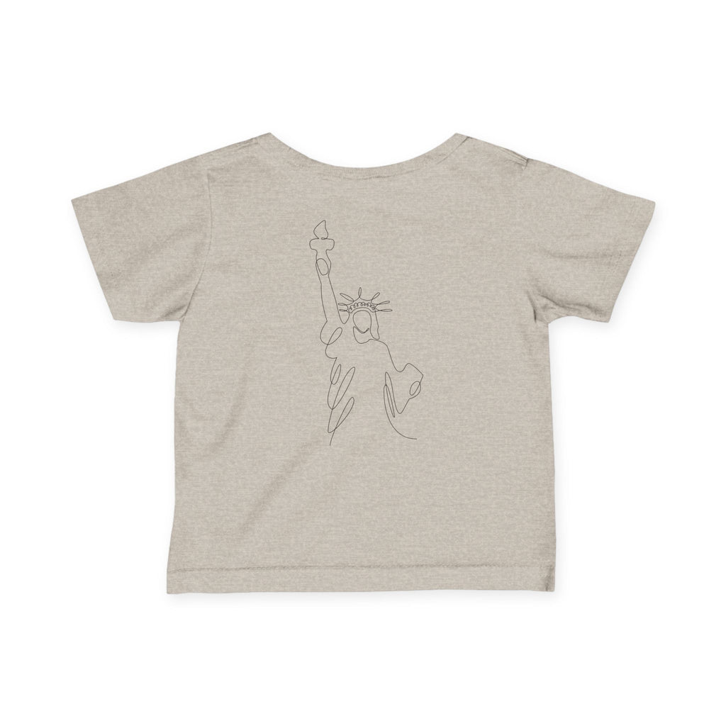 Baby 4th of July Cupcake Tee — Patriotic Infant Shirt