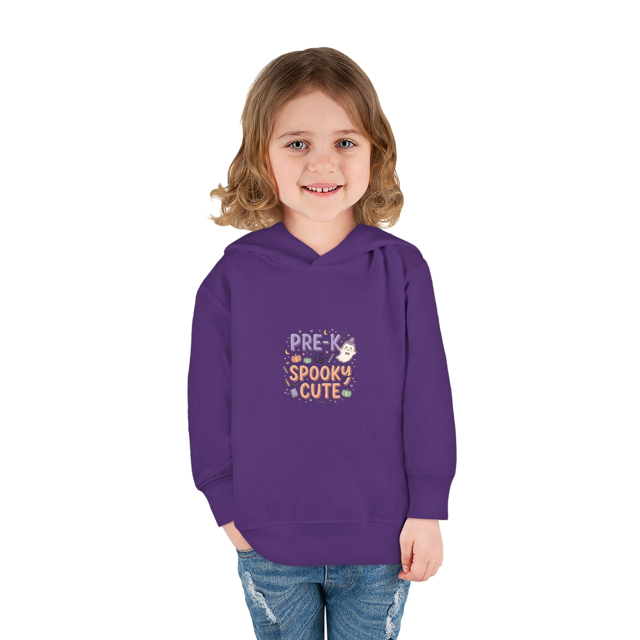 Toddler Hoodie — "Pre-K Spooky Cute" Halloween Pullover