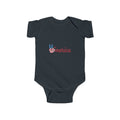 Patriotic Baby Bodysuit - 'Merica Peace Sign & Americana Popsicle Onesie