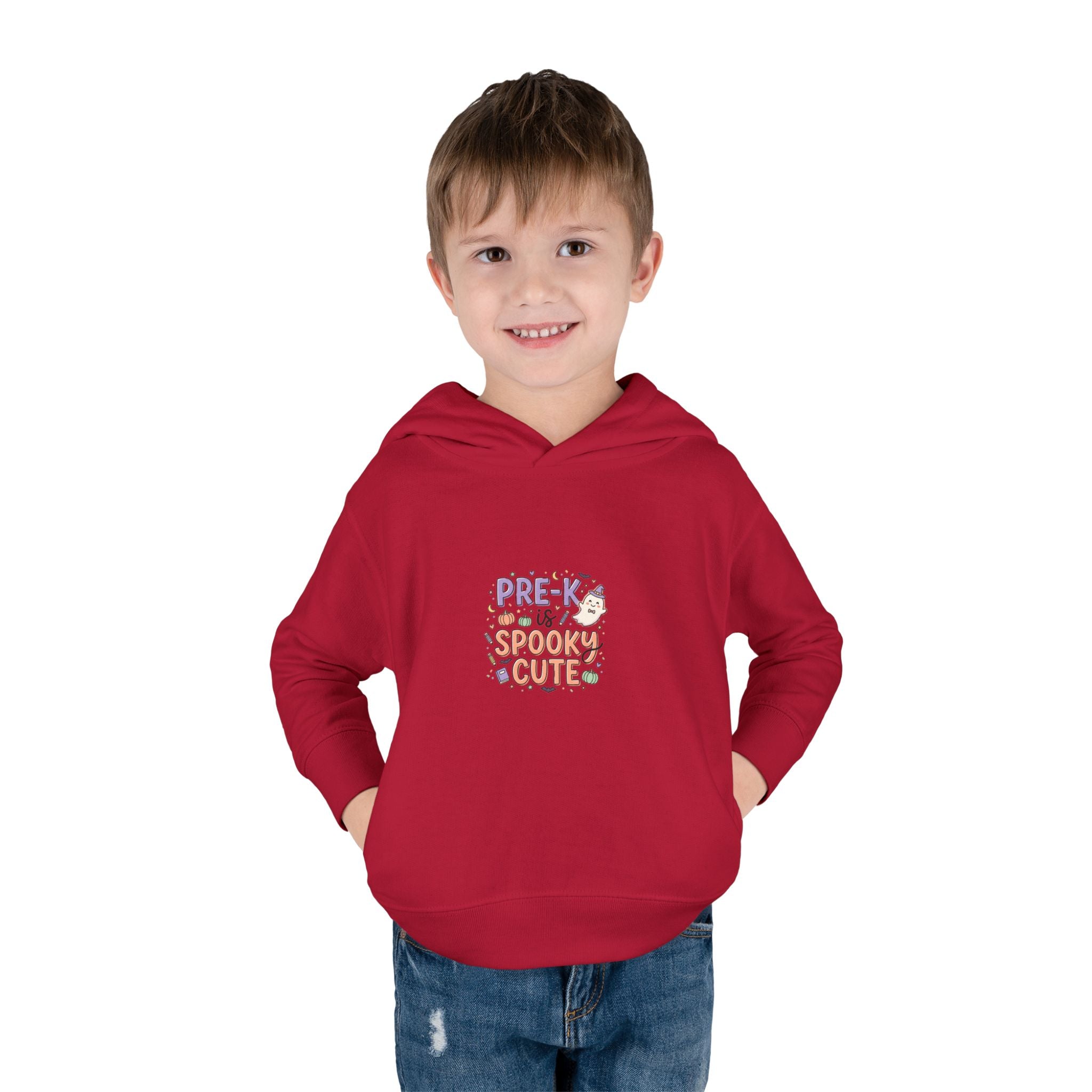 Toddler Hoodie — "Pre-K Spooky Cute" Halloween Pullover