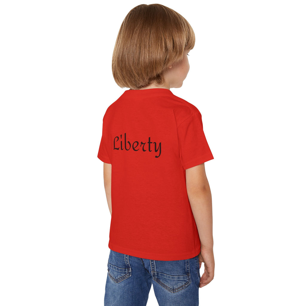 Toddler T‑Shirt — 'Liberty' Eagle & Flag USA Patriotic Tee