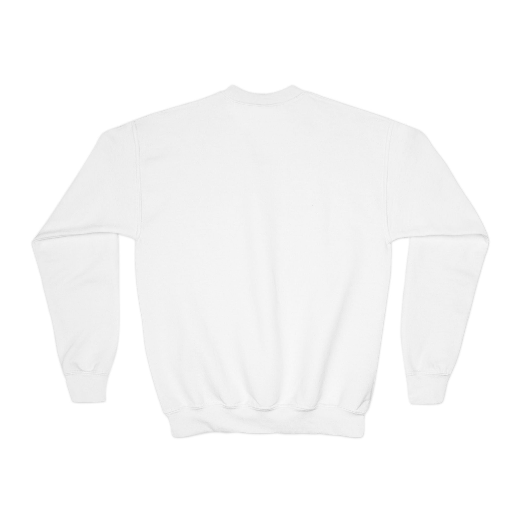 Youth Crewneck Sweatshirt — "Stranger Together" Floral Heart Kids Pullover