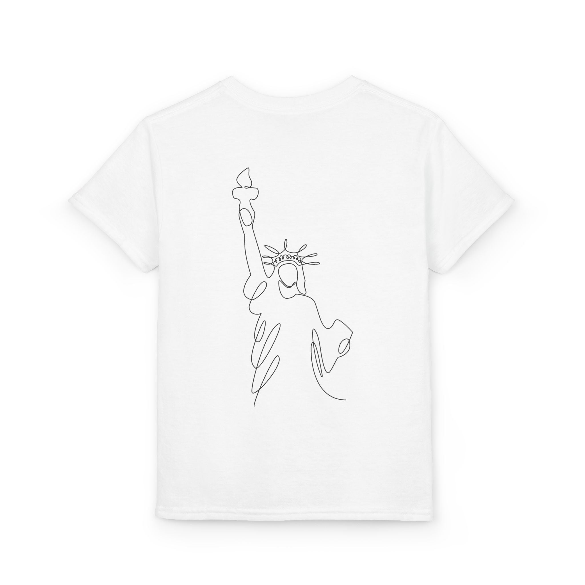 Youth T-Shirt - 250 Times Greater Liberty Statue Graphic