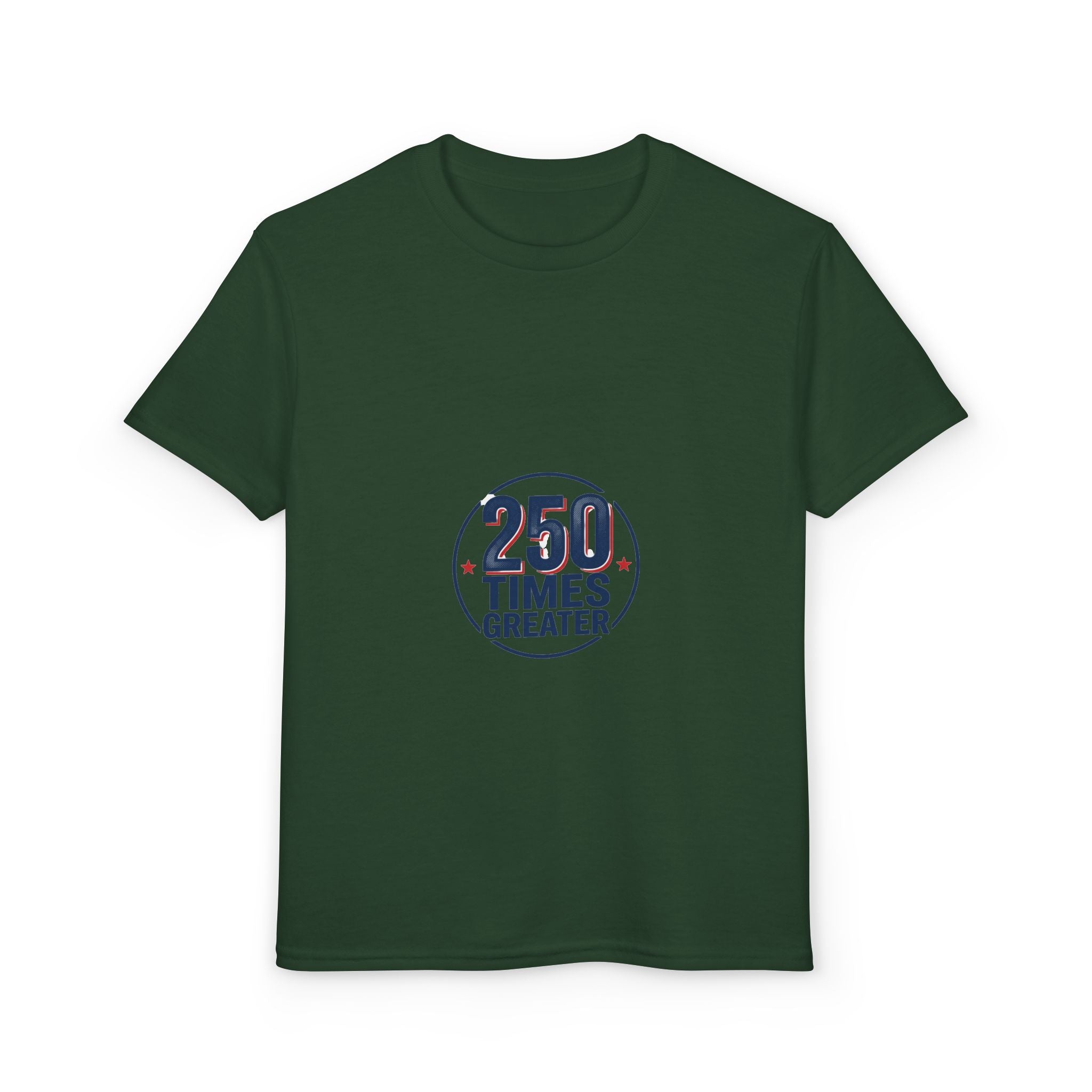 Youth T-Shirt - 250 Times Greater Liberty Statue Graphic