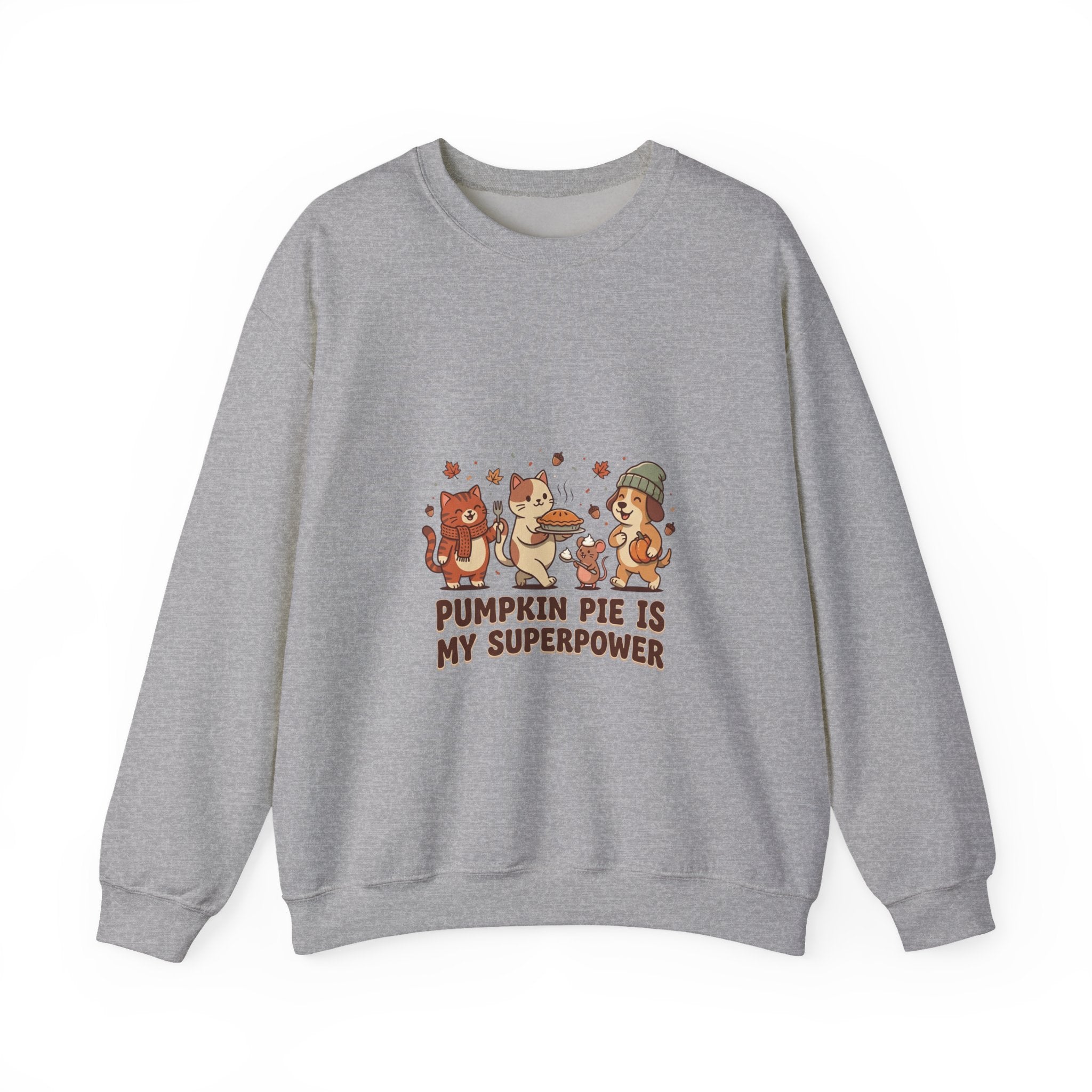 Pumpkin Pie Is My Superpower Sweatshirt | Thanksgiving, Fall Friendsgiving