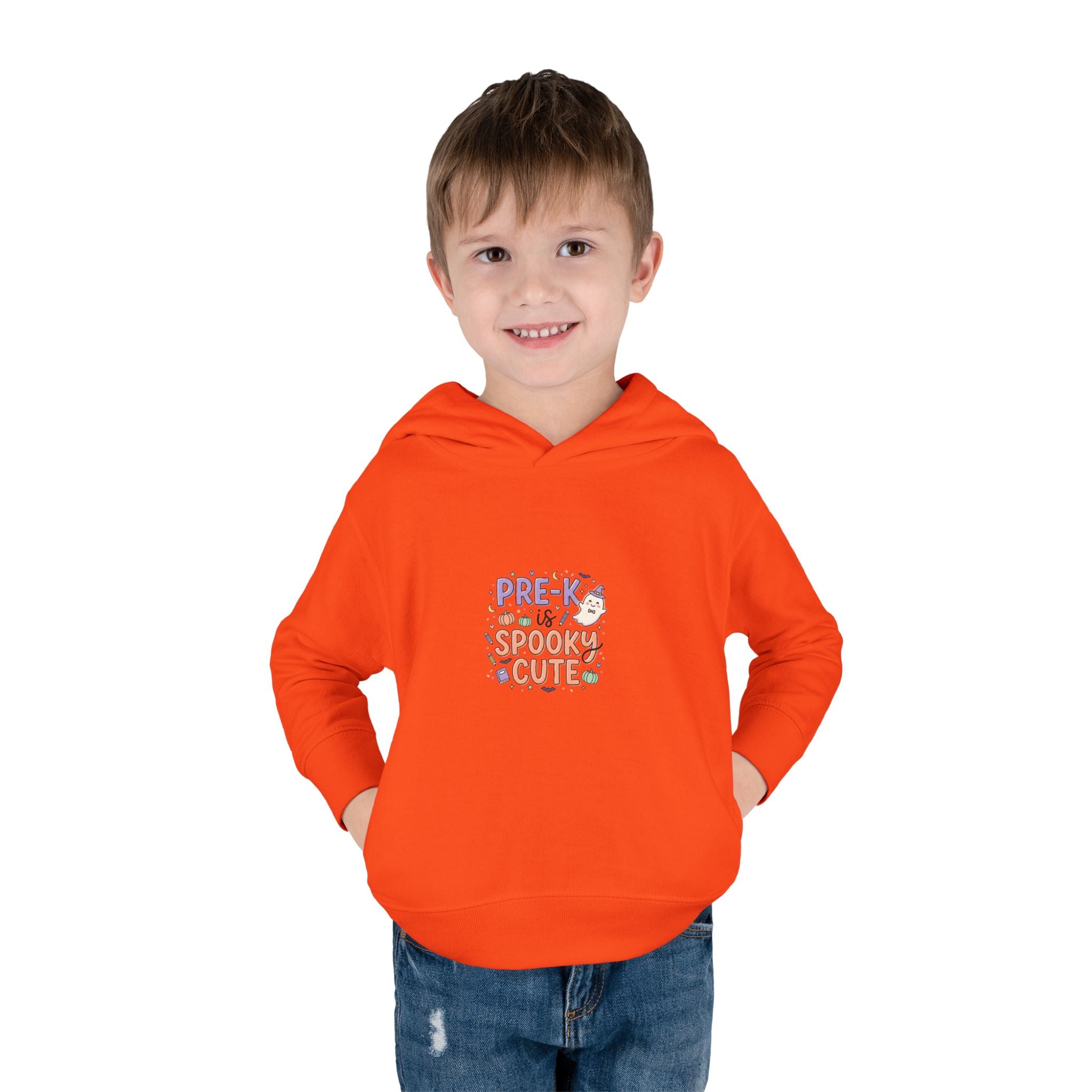 Toddler Hoodie — "Pre-K Spooky Cute" Halloween Pullover