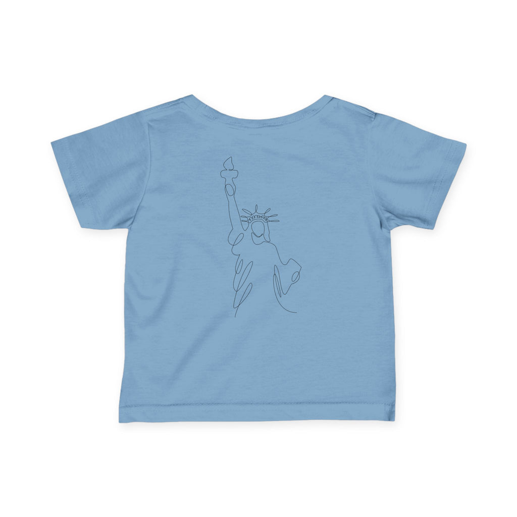 Baby 4th of July Cupcake Tee — Patriotic Infant Shirt