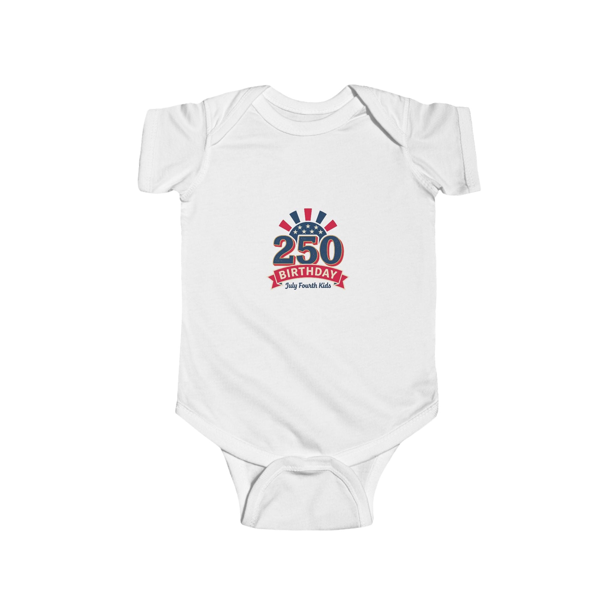 Baby Onesie — 250th Birthday USA Patriotic Statue of Liberty Design