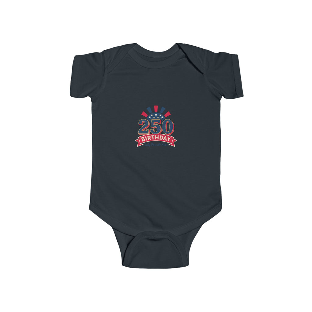 Baby Onesie — 250th Birthday USA Patriotic Statue of Liberty Design