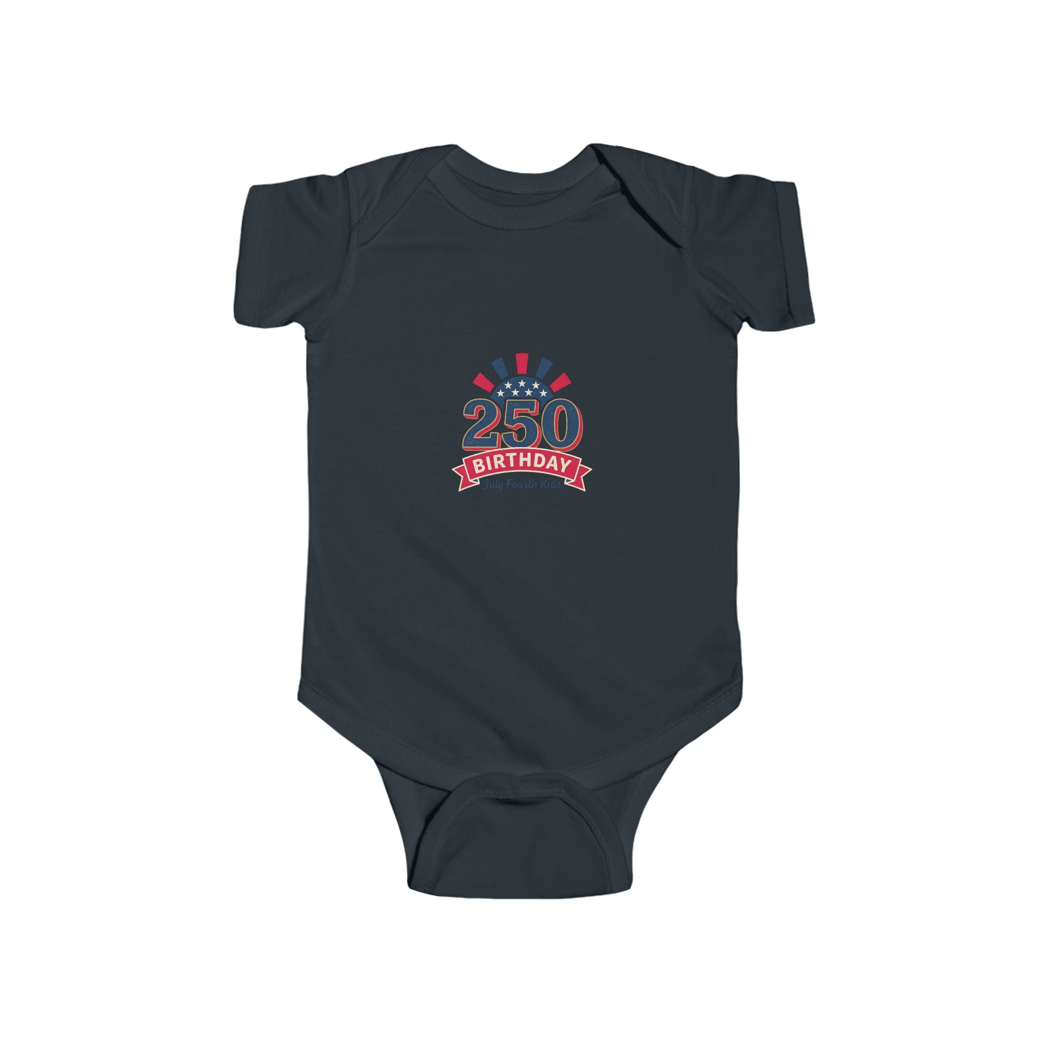 Baby Onesie — 250th Birthday USA Patriotic Statue of Liberty Design