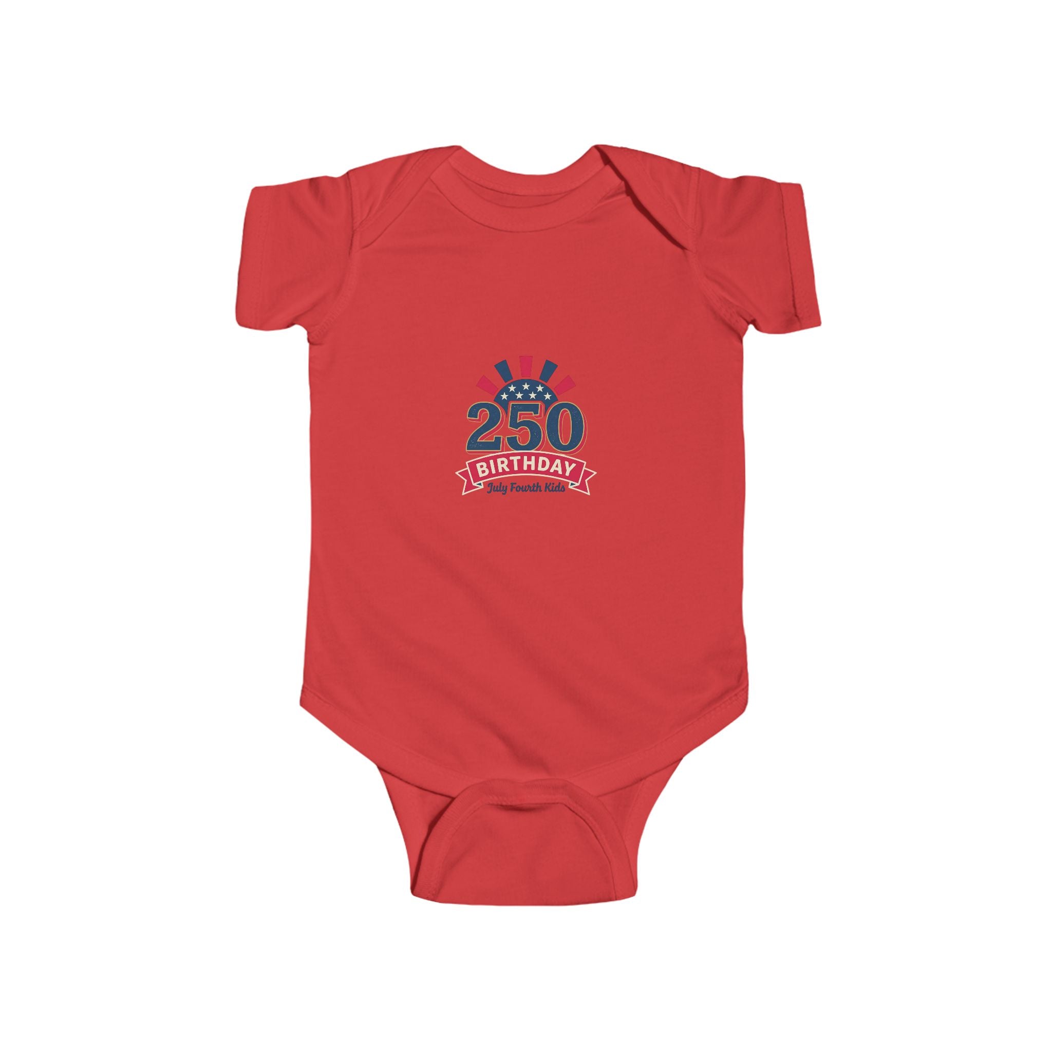 Baby Onesie — 250th Birthday USA Patriotic Statue of Liberty Design