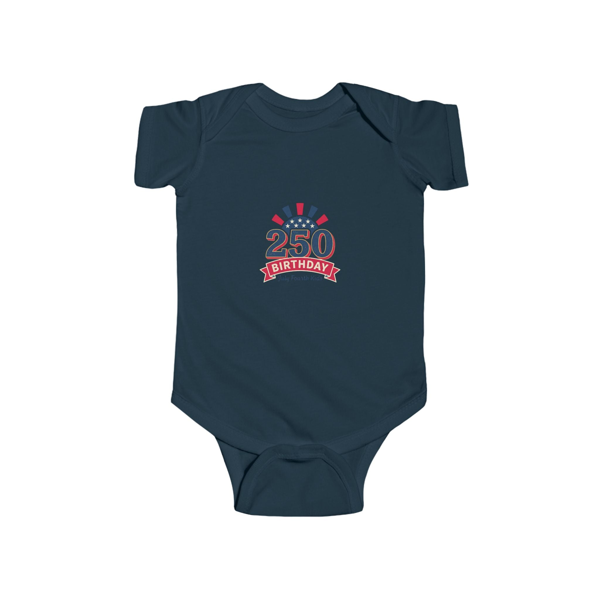 Baby Onesie — 250th Birthday USA Patriotic Statue of Liberty Design