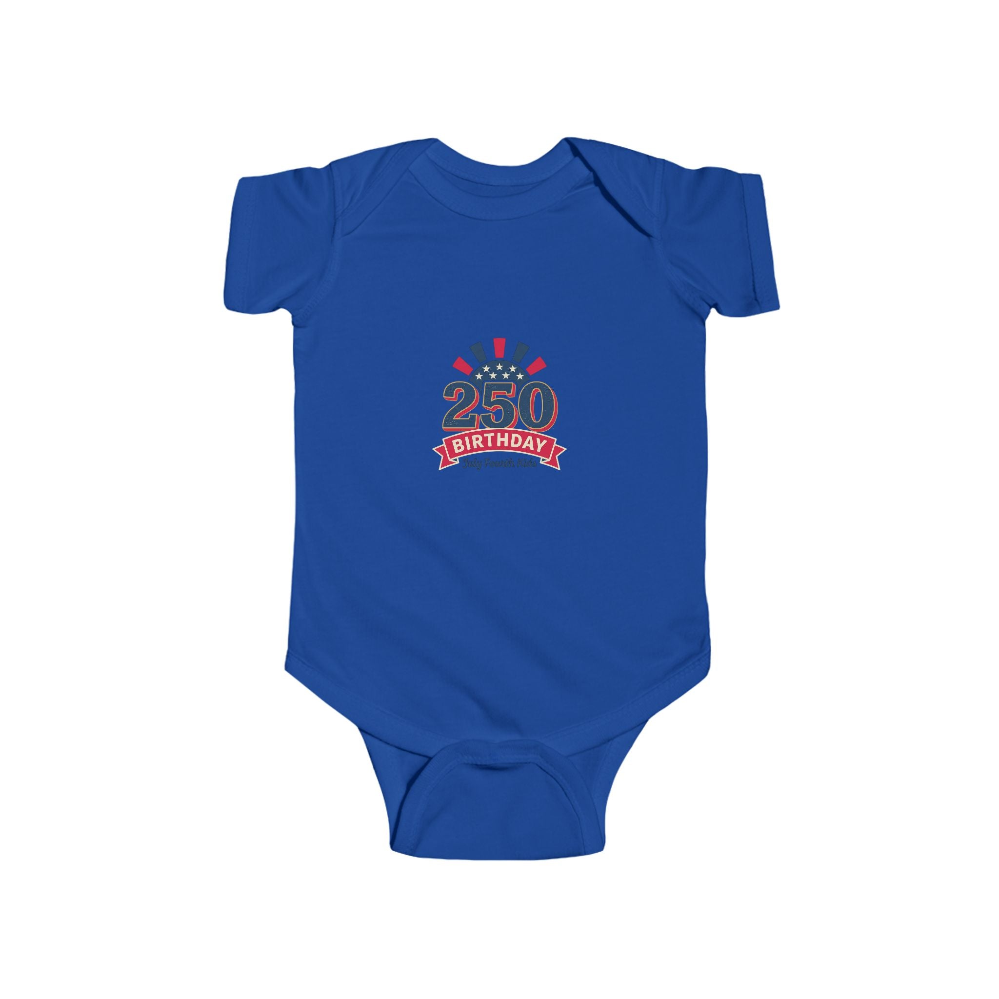 Baby Onesie — 250th Birthday USA Patriotic Statue of Liberty Design