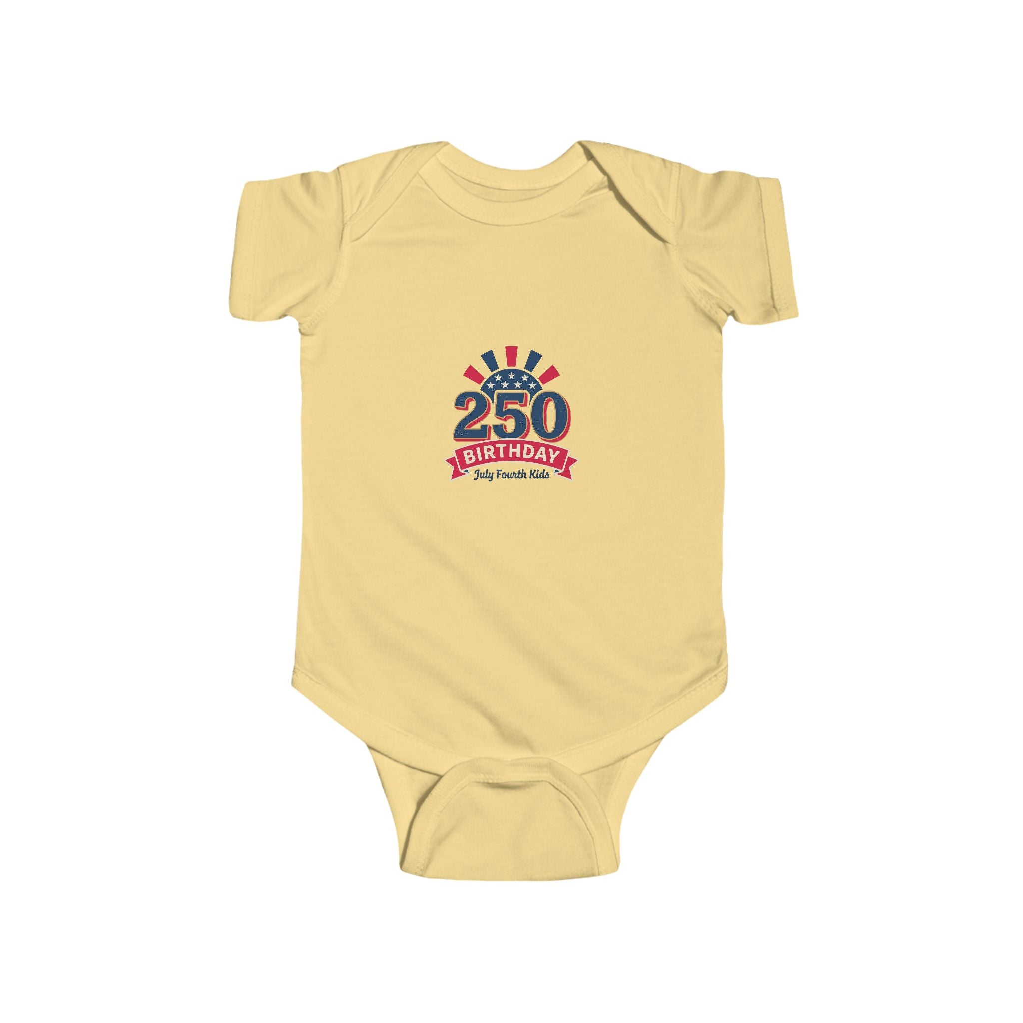 Baby Onesie — 250th Birthday USA Patriotic Statue of Liberty Design