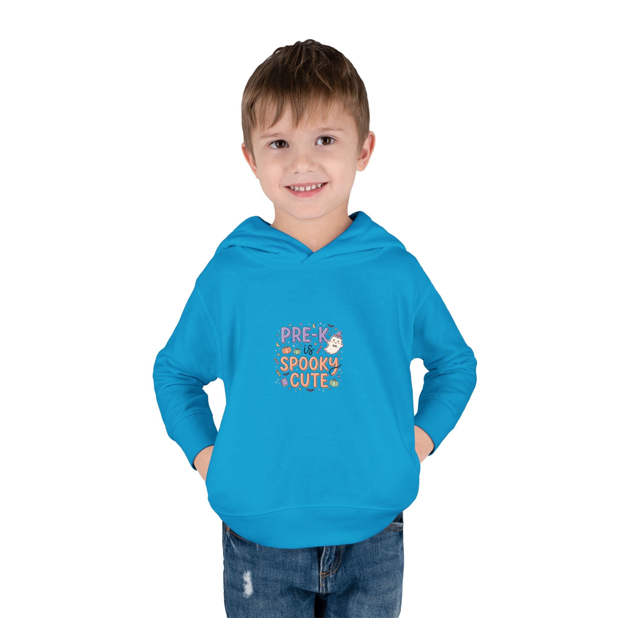 Toddler Hoodie — "Pre-K Spooky Cute" Halloween Pullover