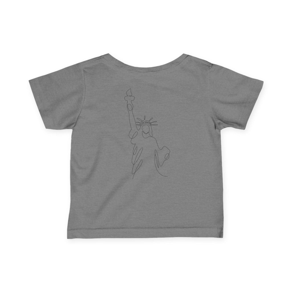Baby 4th of July Cupcake Tee — Patriotic Infant Shirt