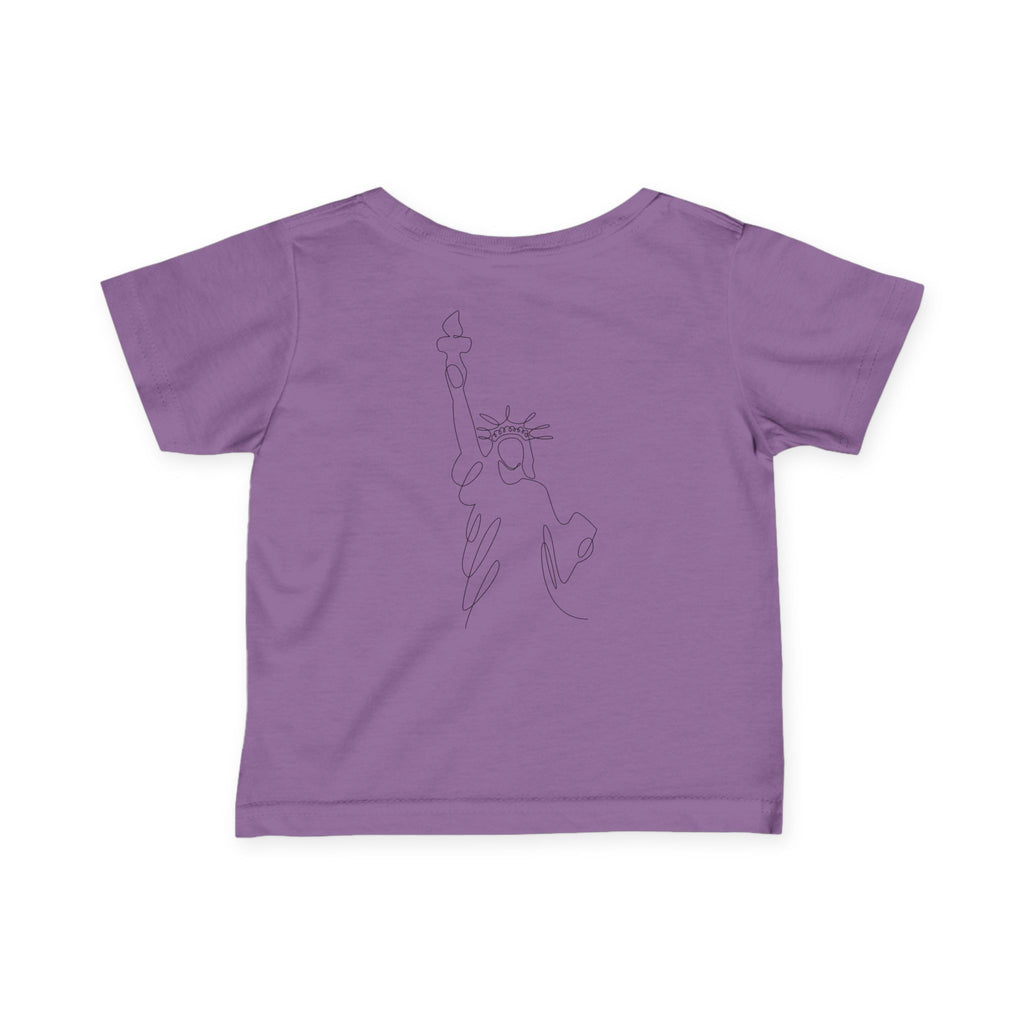 Baby 4th of July Cupcake Tee — Patriotic Infant Shirt