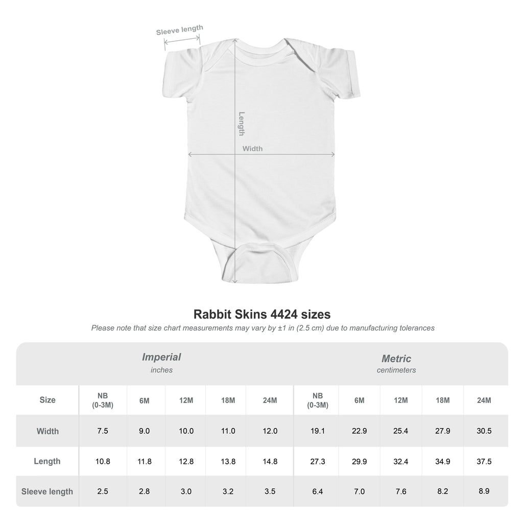Patriotic Baby Bodysuit - 'Merica Peace Sign & Americana Popsicle Onesie
