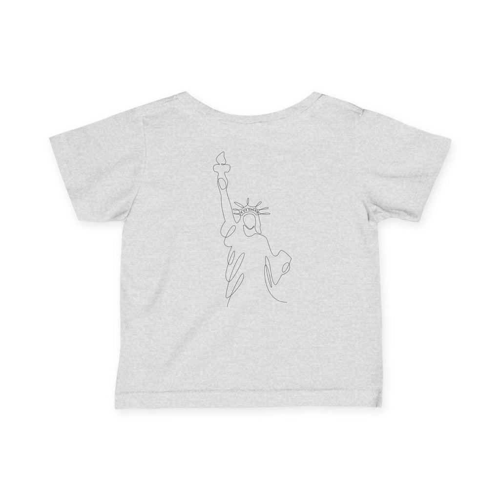 Baby 4th of July Cupcake Tee — Patriotic Infant Shirt