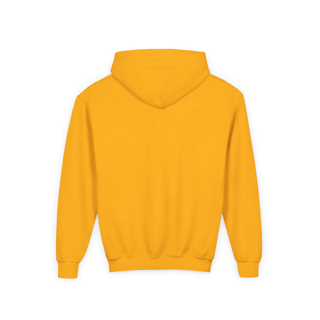 Kids Adventure Hoodie — "Little Dreamer, Big Adventure" Mountain & Hot Air Balloon Sweatshirt