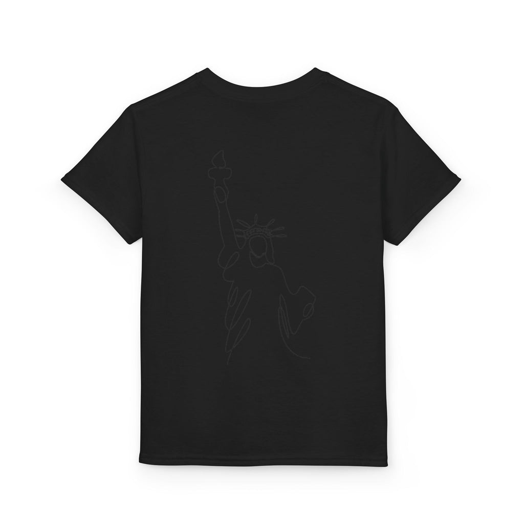 Youth T-Shirt - 250 Times Greater Liberty Statue Graphic