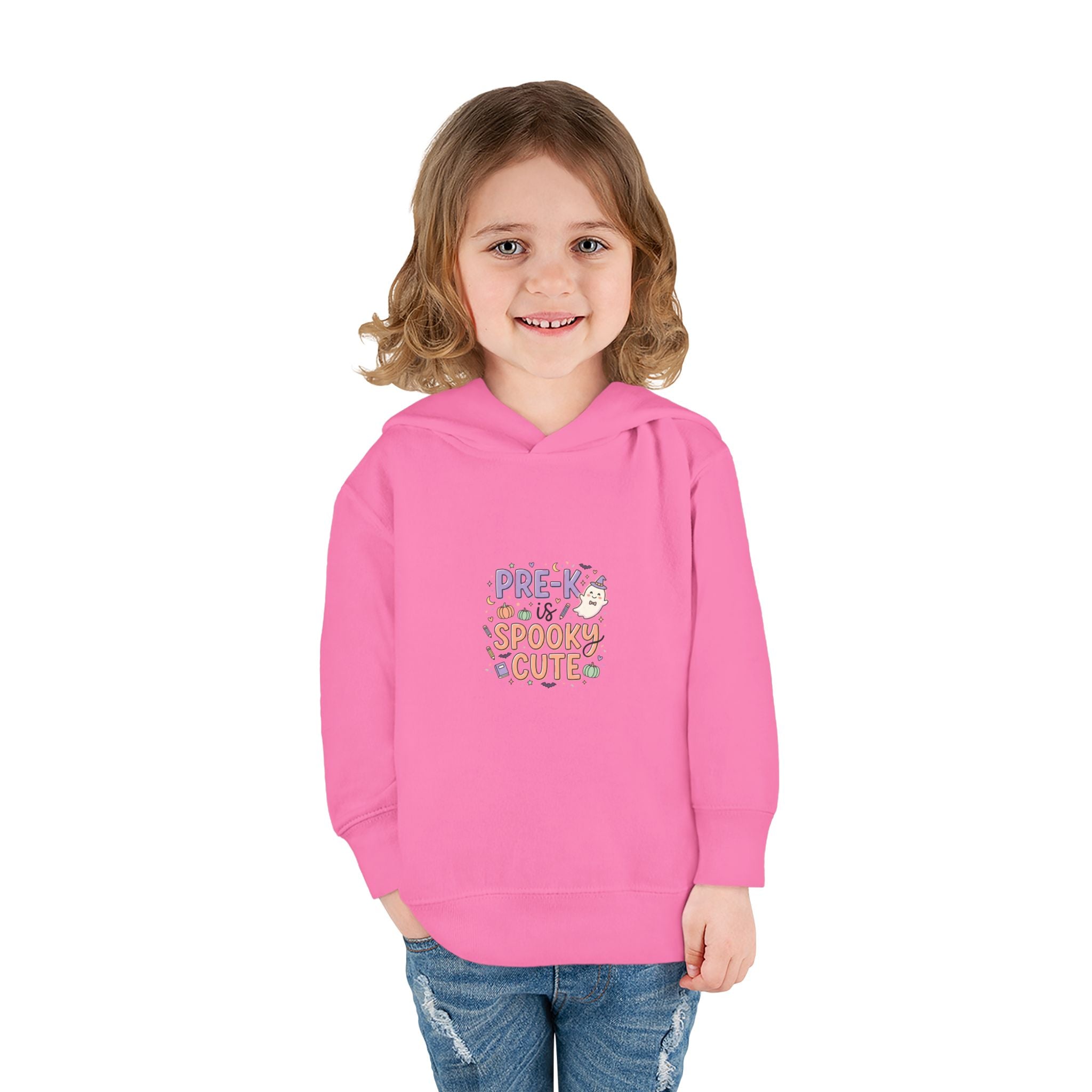 Toddler Hoodie — "Pre-K Spooky Cute" Halloween Pullover
