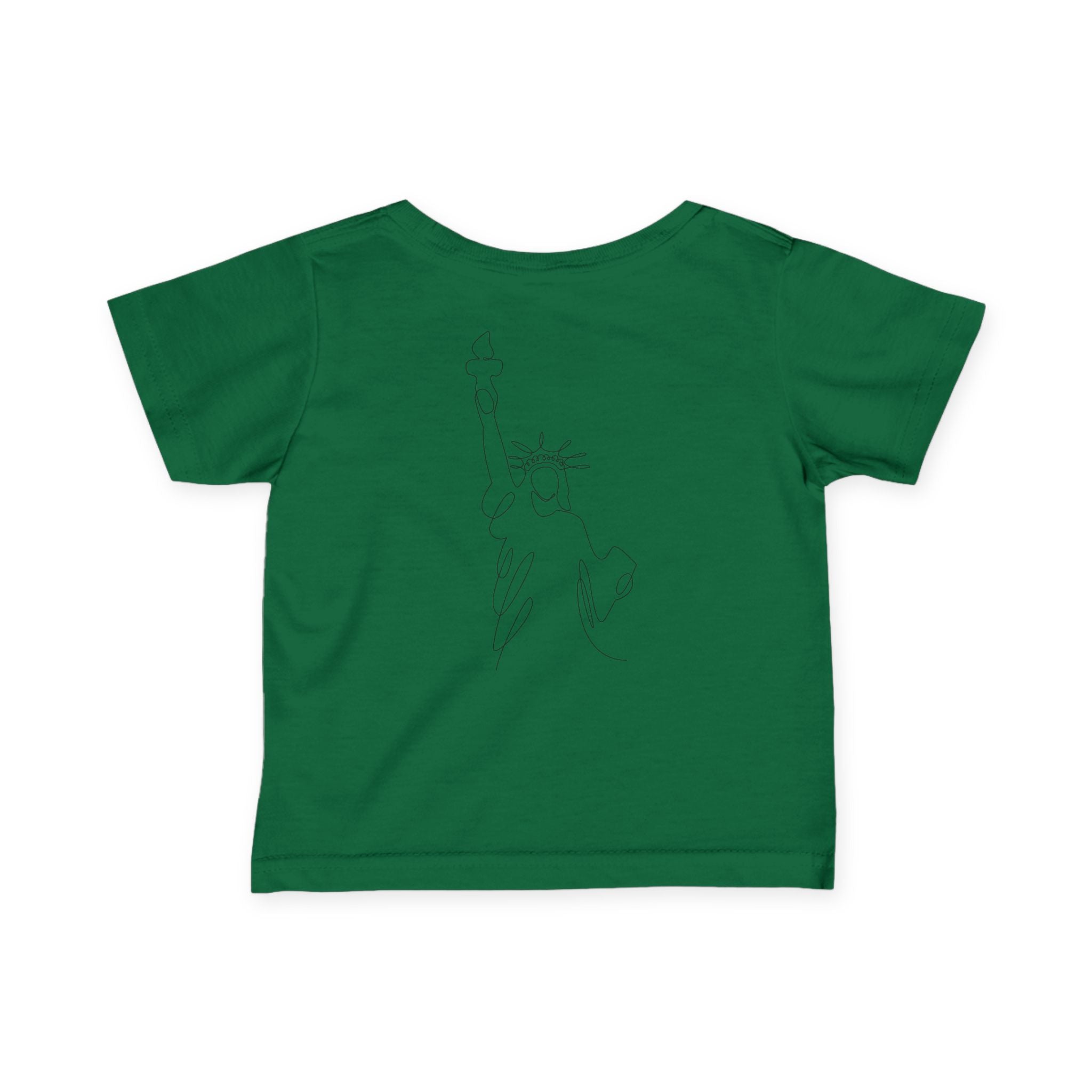 Baby 4th of July Cupcake Tee — Patriotic Infant Shirt