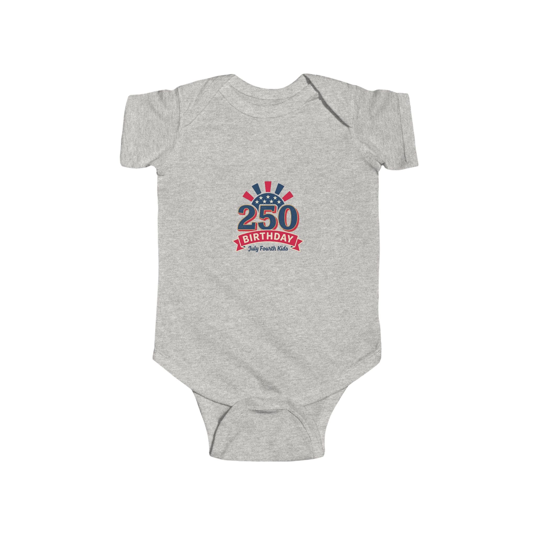 Baby Onesie — 250th Birthday USA Patriotic Statue of Liberty Design