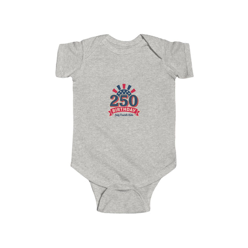 Baby Onesie — 250th Birthday USA Patriotic Statue of Liberty Design