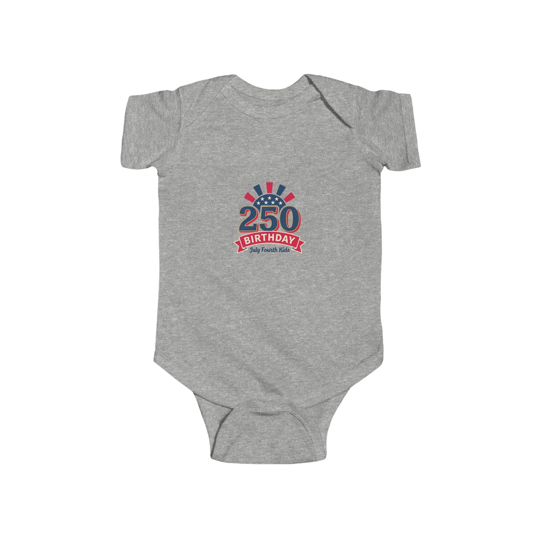 Baby Onesie — 250th Birthday USA Patriotic Statue of Liberty Design