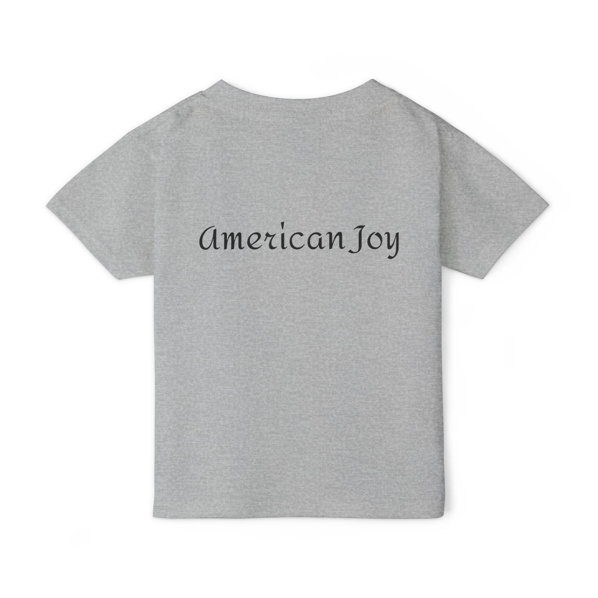 Patriotic 'LOVE' Toddler T‑Shirt — American Flag Kids Fourth of July Tee