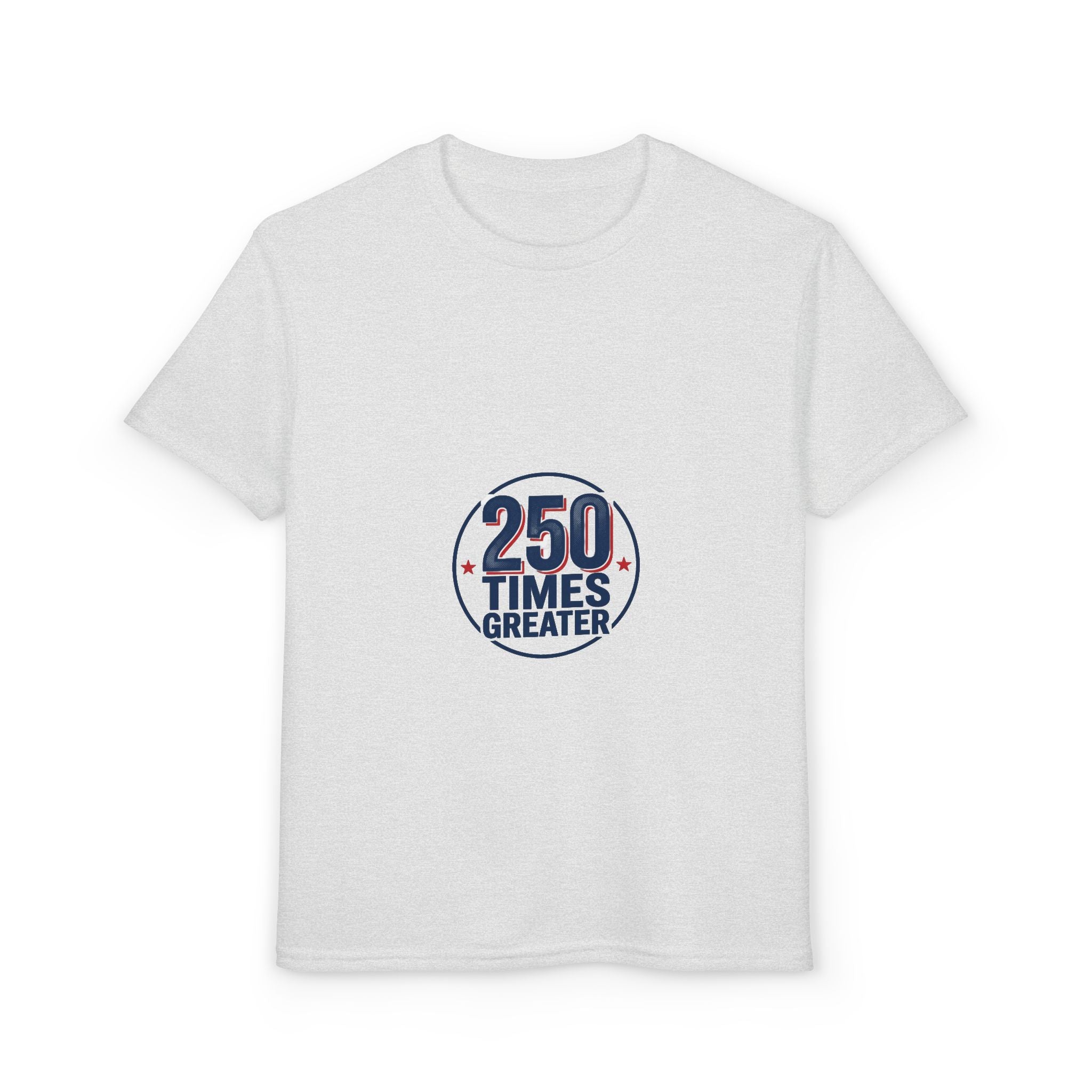 Youth T-Shirt - 250 Times Greater Liberty Statue Graphic