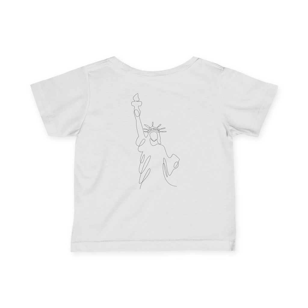 Baby 4th of July Cupcake Tee — Patriotic Infant Shirt