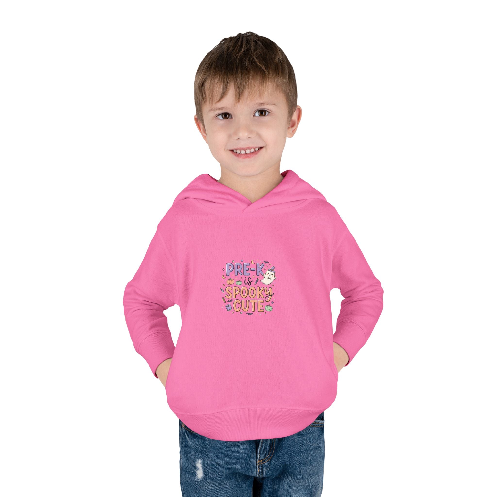 Toddler Hoodie — "Pre-K Spooky Cute" Halloween Pullover