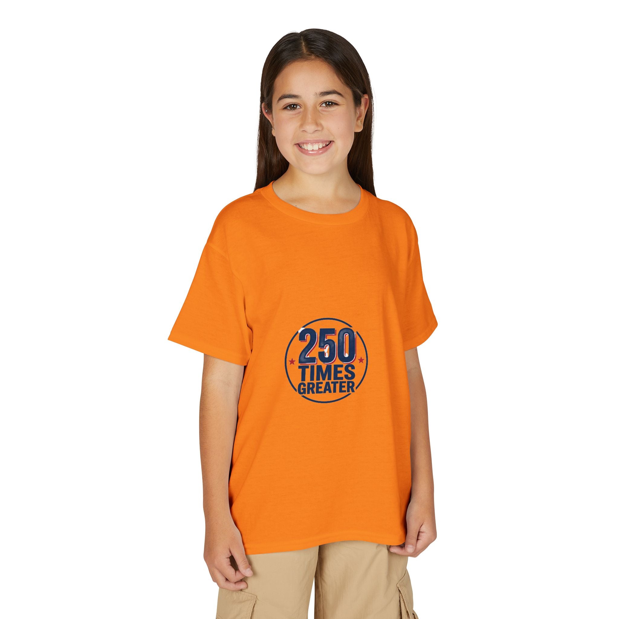 Youth T-Shirt - 250 Times Greater Liberty Statue Graphic