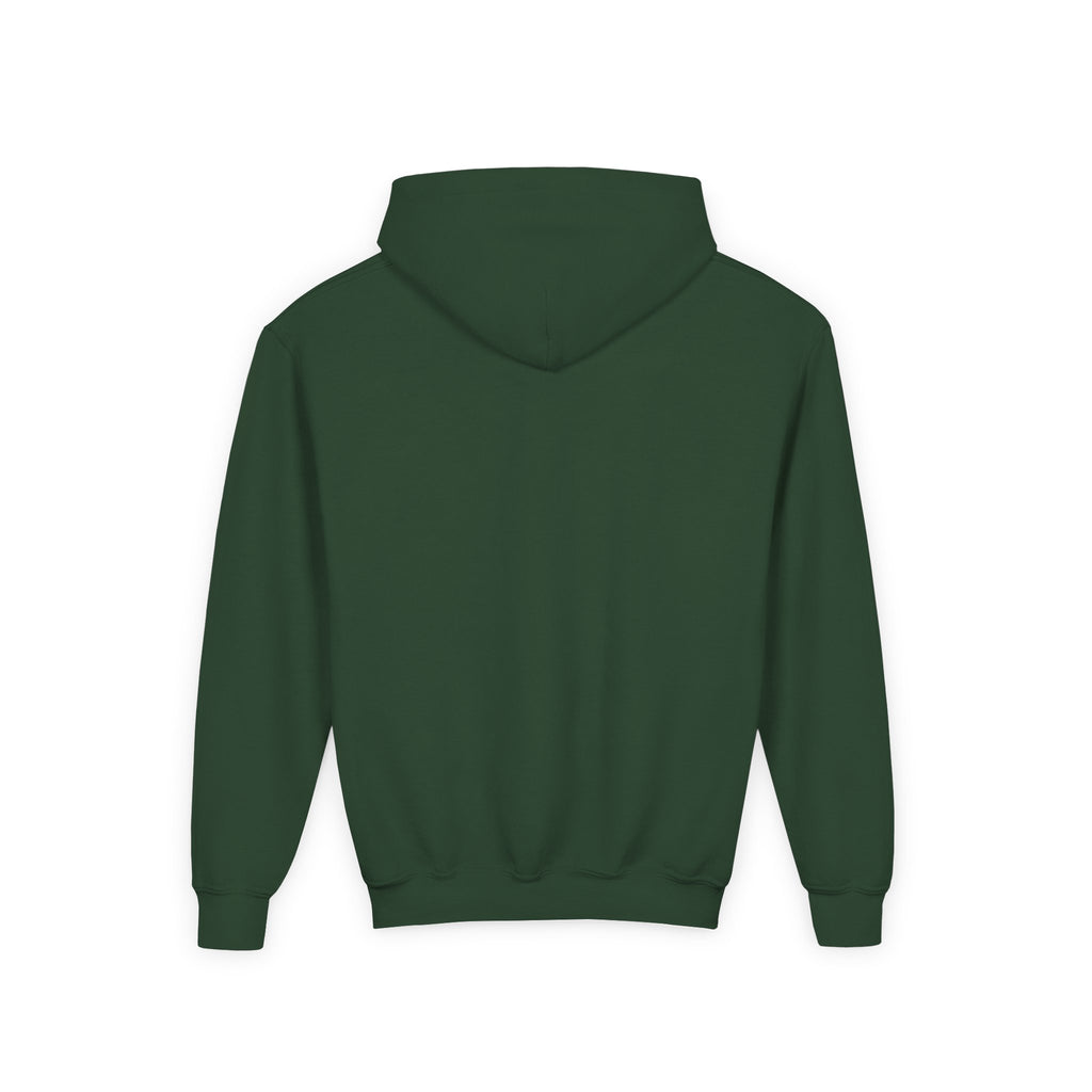 Kids Adventure Hoodie — "Little Dreamer, Big Adventure" Mountain & Hot Air Balloon Sweatshirt