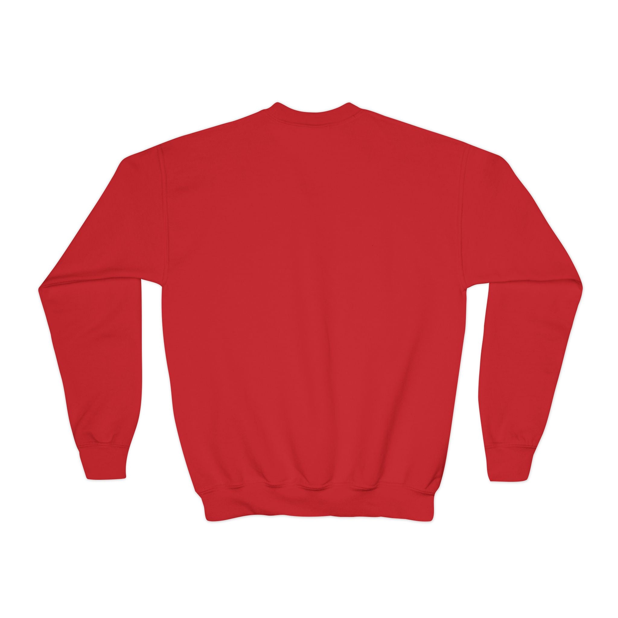 Youth Crewneck Sweatshirt — "Stranger Together" Floral Heart Kids Pullover