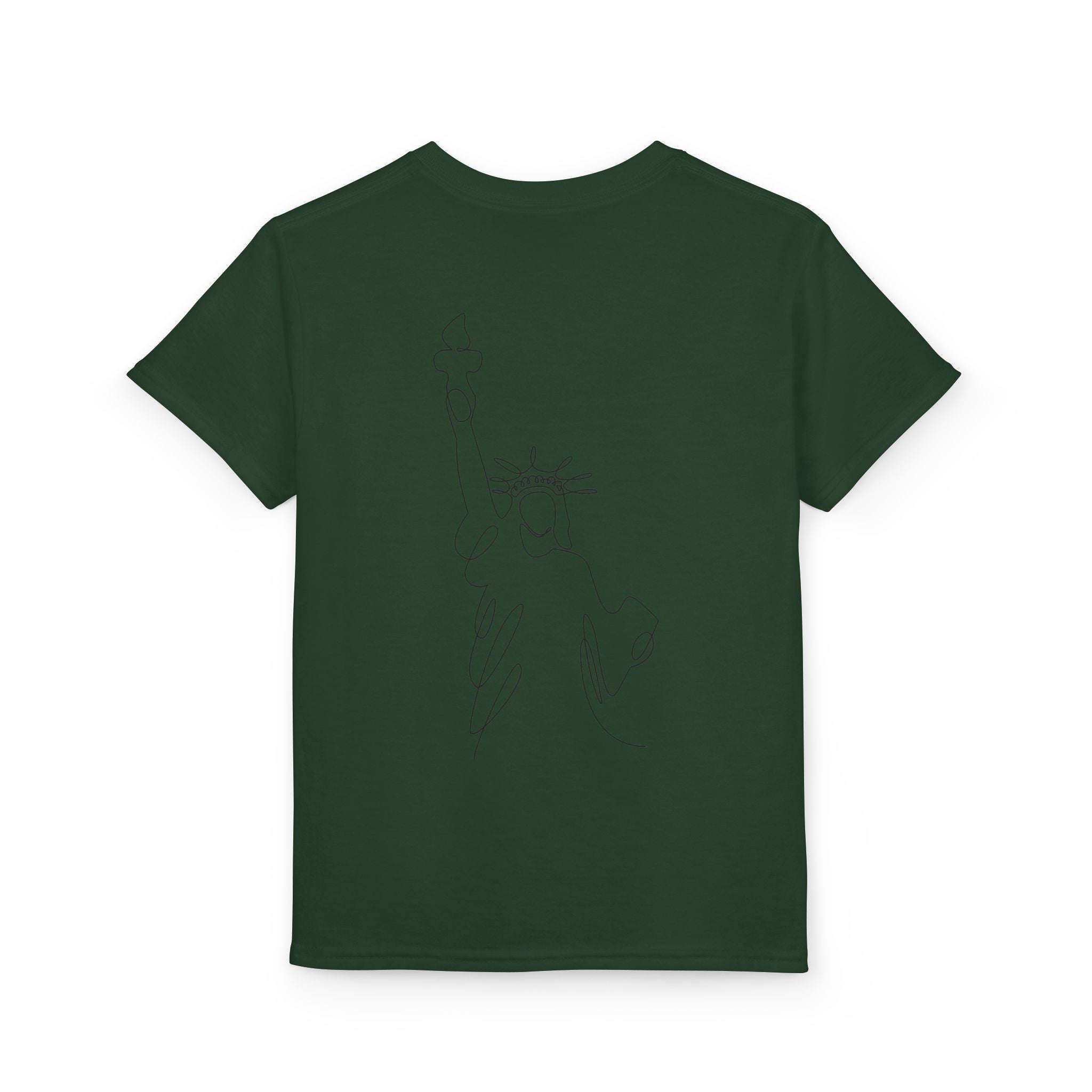 Youth T-Shirt - 250 Times Greater Liberty Statue Graphic
