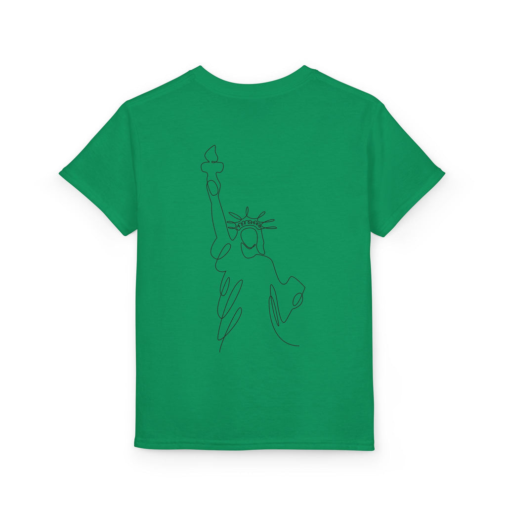 Youth T-Shirt - 250 Times Greater Liberty Statue Graphic