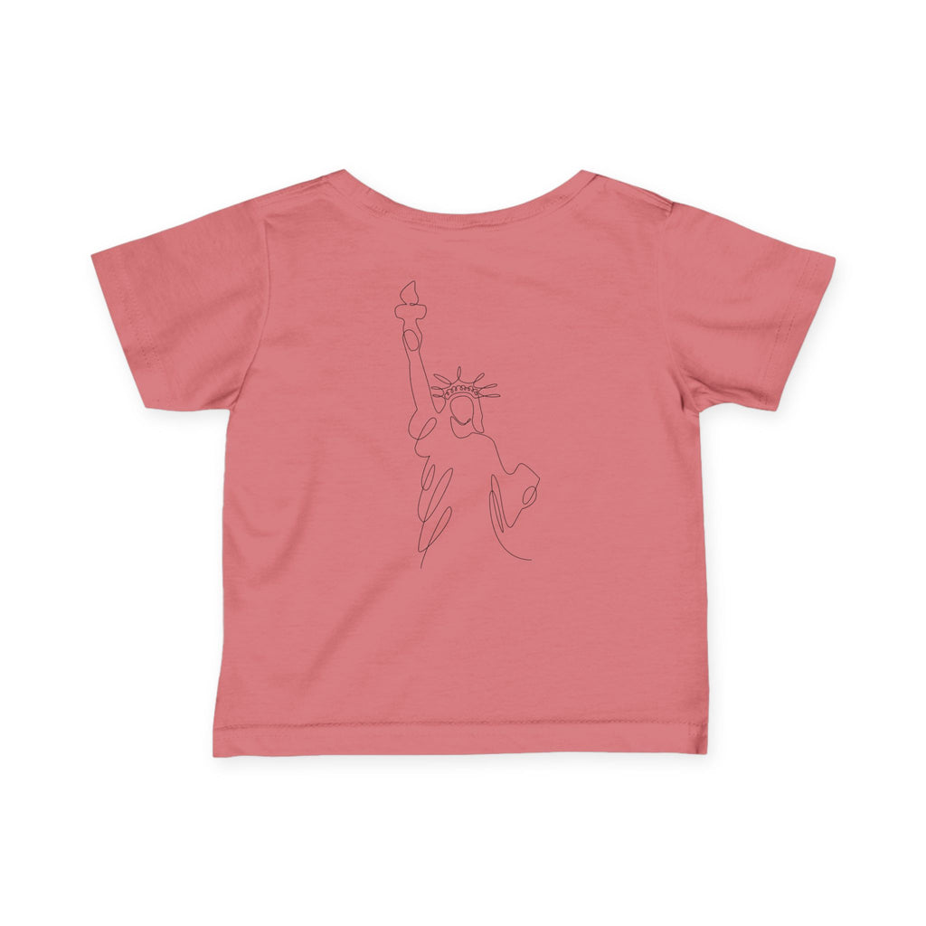 Baby 4th of July Cupcake Tee — Patriotic Infant Shirt